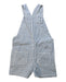 A Blue Overall Shorts from Bout'Chou in size 12-18M for neutral. (Back View)