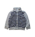 A Blue Zippered Sweatshirts from Comme Ca Ism in size 2T for neutral. (Front View)