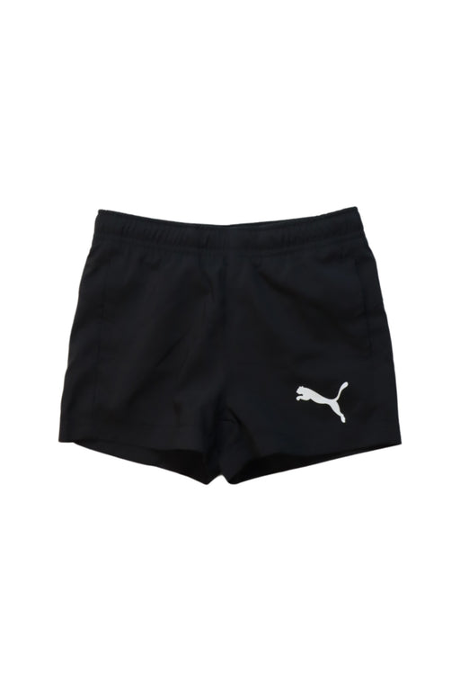 A Black Shorts from Puma in size 4T for neutral. (Front View)