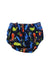 A Multicolour Swim Diapers from Konfidence in size O/S for boy. (Back View)