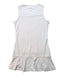 A White Sleeveless Dresses from Fila in size 5T for girl. (Back View)