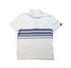 A White Short Sleeve Polos from Abercrombie & Fitch in size 7Y for boy. (Front View)