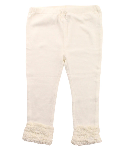 A White Leggings from Gelato Pique in size 18-24M for girl. (Front View)