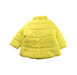 A Yellow Puffer/Quilted Jackets from Kingkow in size 12-18M for girl. (Back View)