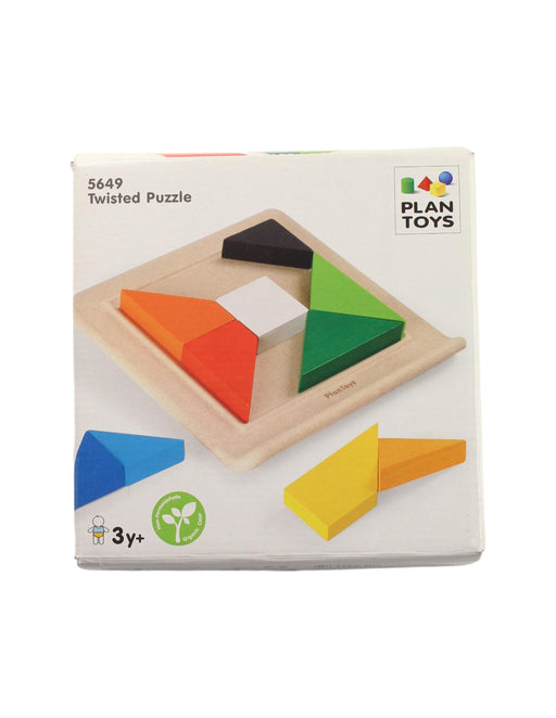 A Multicolour Board Games & Puzzles from Plan Toys in size O/S for neutral. (Front View)
