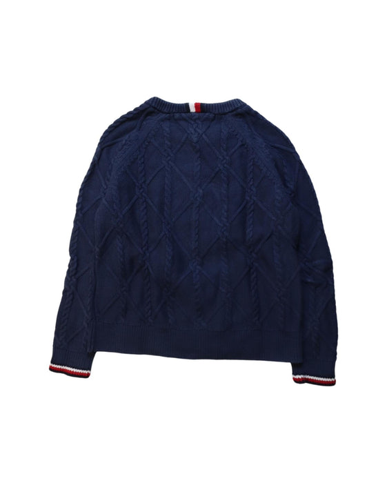A Navy Knit Sweaters from Tommy Hilfiger in size 8Y for boy. (Back View)