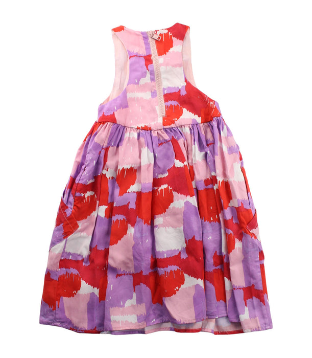 A Multicolour Sleeveless Dresses from Stella McCartney in size 3T for girl. (Back View)