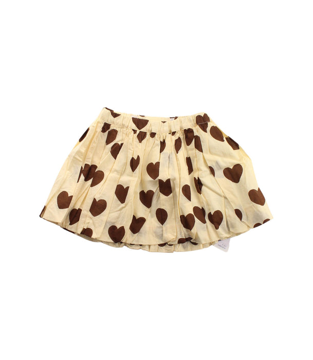 A Brown Short Skirts from Mini Rodini in size 2T for girl. (Front View)