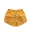 A Gold Shorts from Petit Bateau in size 4T for girl. (Back View)