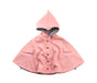 A Pink Capes & Ponchos from Petit Bateau in size 2T for girl. (Front View)