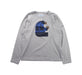 A Grey Long Sleeve T Shirts from Columbia in size 10Y for boy. (Front View)