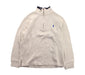 A White Zippered Sweatshirts from Polo Ralph Lauren in size 8Y for boy. (Front View)