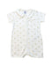 A Multicolour Short Sleeve Rompers from Petit Bateau in size 3-6M for neutral. (Front View)