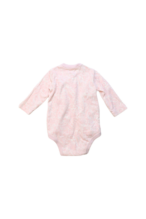 A Pink Long Sleeve Bodysuits from Ralph Lauren in size 0-3M for girl. (Back View)