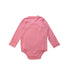 A Pink Long Sleeve Bodysuits from Ralph Lauren in size 6-12M for girl. (Back View)