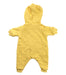 A Yellow Long Sleeve Jumpsuits from Seed in size Newborn for girl. (Back View)
