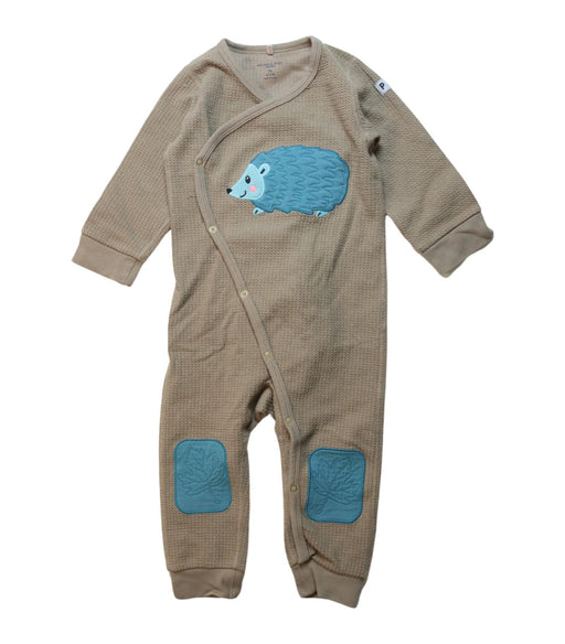 A Blue Long Sleeve Jumpsuits from Polarn O. Pyret in size 6-12M for boy. (Front View)