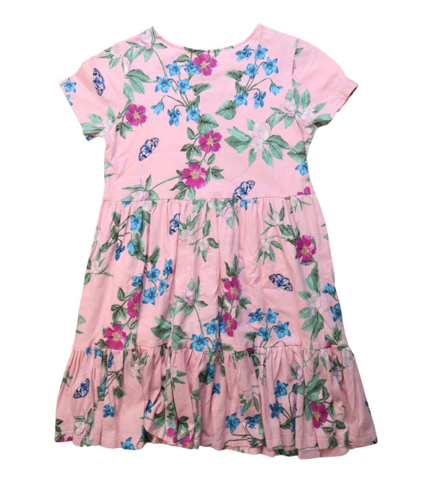 A Multicolour Short Sleeve Dresses from Joules in size 9Y for girl. (Back View)