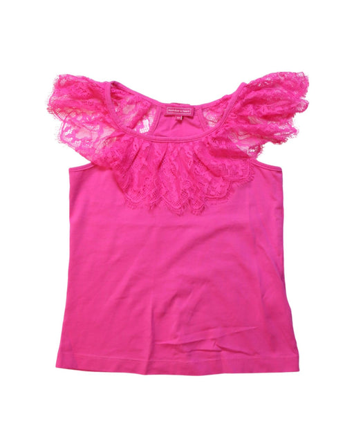 A Pink Sleeveless Tops from Nicholas & Bears in size 10Y for girl. (Front View)