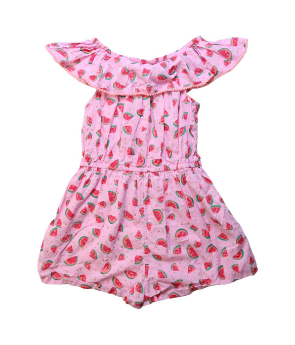 A Multicolour Short Sleeve Rompers from Monsoon in size 9Y for girl. (Back View)