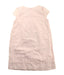 A White Short Sleeve Dresses from Cyrillus in size 5T for girl. (Back View)