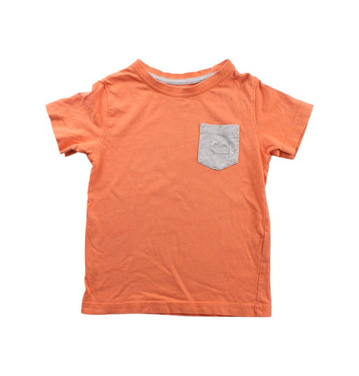 A Orange Short Sleeve T Shirts from La Compagnie des Petits in size 4T for boy. (Front View)