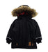 A Black Coats from Mini Rodini in size 2T for boy. (Front View)
