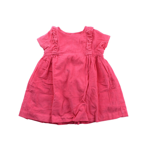 A Pink Short Sleeve Dresses from Jacadi in size 12-18M for girl. (Front View)