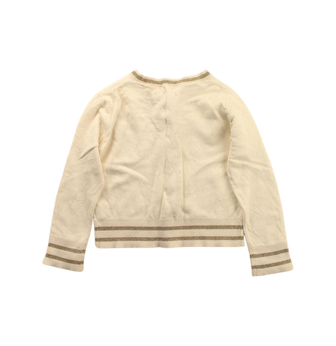 A Ivory Cardigans from Bonpoint in size 3T for boy. (Back View)