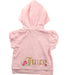 A Pink Lightweight Jackets from Juicy Couture in size 4T for girl. (Back View)