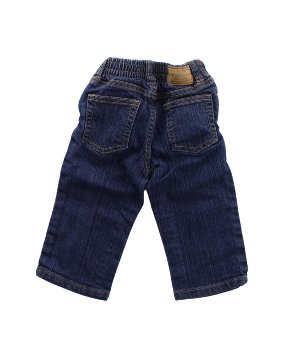 A Blue Jeans from Janie & Jack in size 12-18M for boy. (Back View)