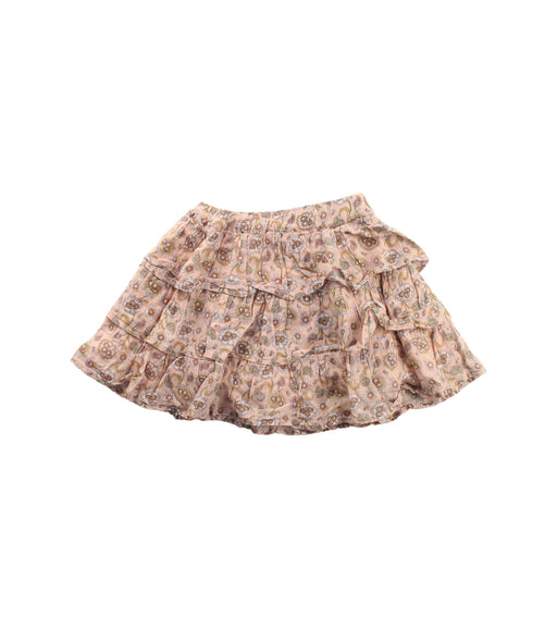 A Peach Short Skirts from Seed in size 6T for girl. (Front View)