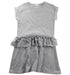 A Grey Sleeveless Dresses from Crewcuts in size 8Y for girl. (Front View)
