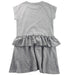 A Grey Sleeveless Dresses from Crewcuts in size 8Y for girl. (Back View)
