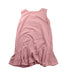 A Pink Sleeveless Dresses from Momonittu in size 10Y for girl. (Back View)
