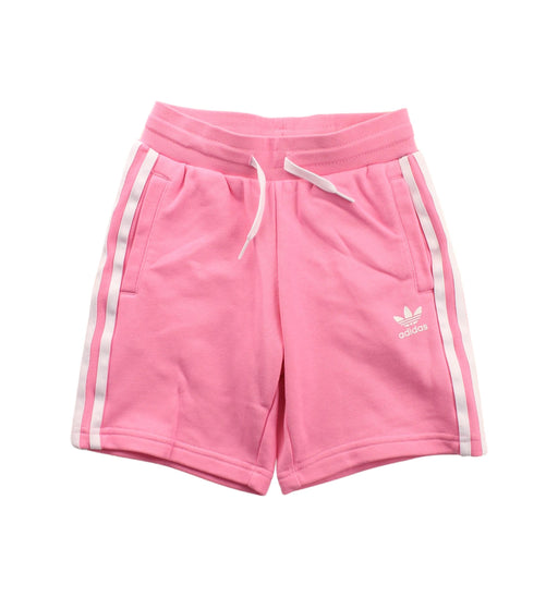 A Pink Shorts from Adidas in size 6T for girl. (Front View)