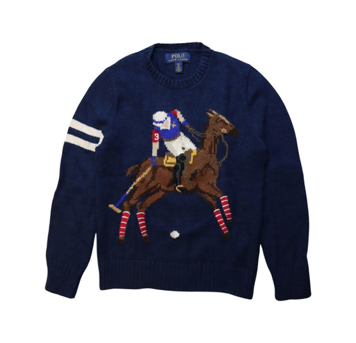 A Multicolour Sweatshirts from Polo Ralph Lauren in size 8Y for boy. (Front View)