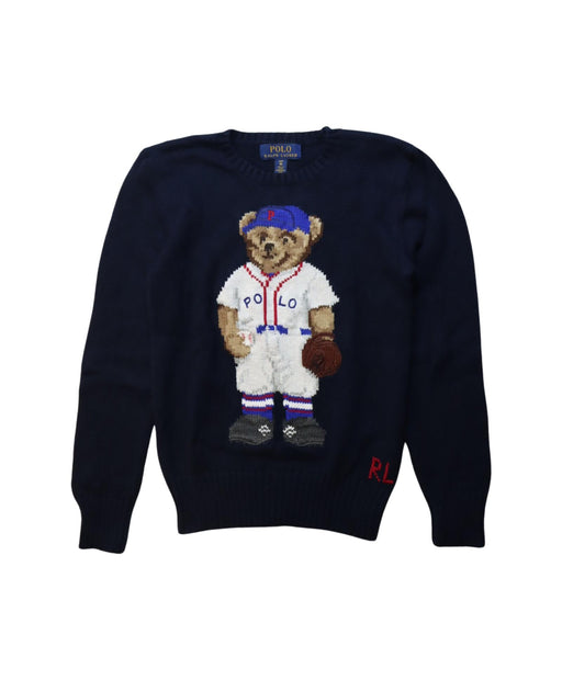 A Multicolour Sweatshirts from Polo Ralph Lauren in size 8Y for boy. (Front View)