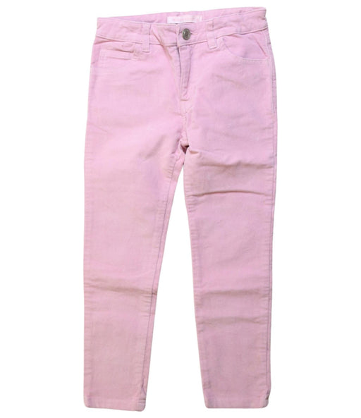 A Pink Casual Pants from Gingersnaps in size 6T for girl. (Front View)
