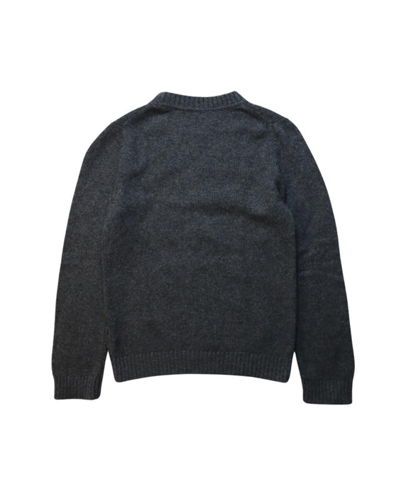 A Grey Knit Sweaters from COS in size 6T for neutral. (Back View)