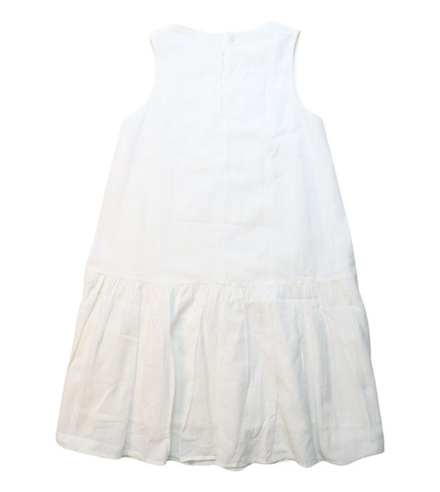 A White Sleeveless Dresses from COS in size 4T for girl. (Back View)