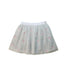 A Grey Tulle Skirts from Gingersnaps in size 8Y for girl. (Back View)
