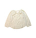 A Ivory Long Sleeve Tops from Sunset Limonade in size 6T for girl. (Front View)