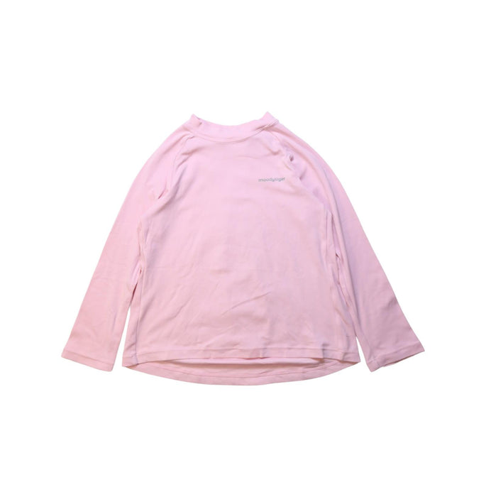 A Pink Active Tops from Moody Tiger in size 6T for girl. (Front View)