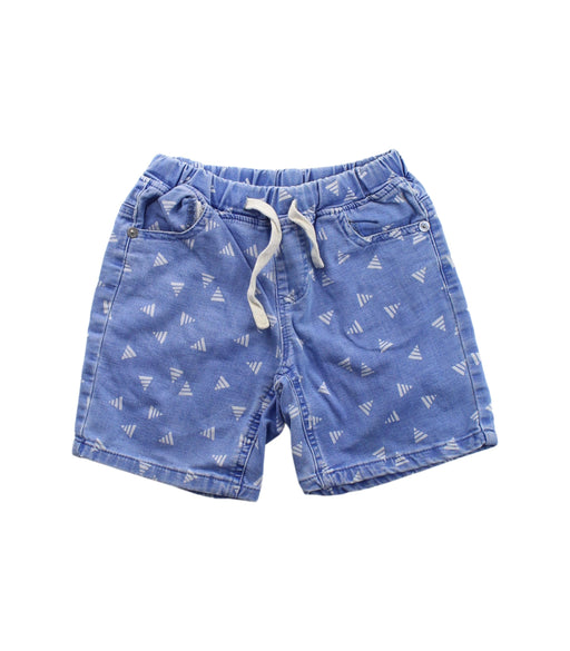 A Blue Shorts from Seed in size 5T for boy. (Front View)