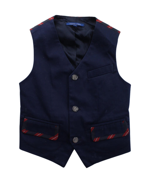 A Blue Suit Vests from Nicholas & Bears in size 4T for boy. (Front View)