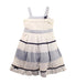 A Grey Sleeveless Dresses from Nicholas & Bears in size 6T for girl. (Front View)