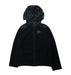 A Black Lightweight Jackets from Nike in size 10Y for boy. (Front View)