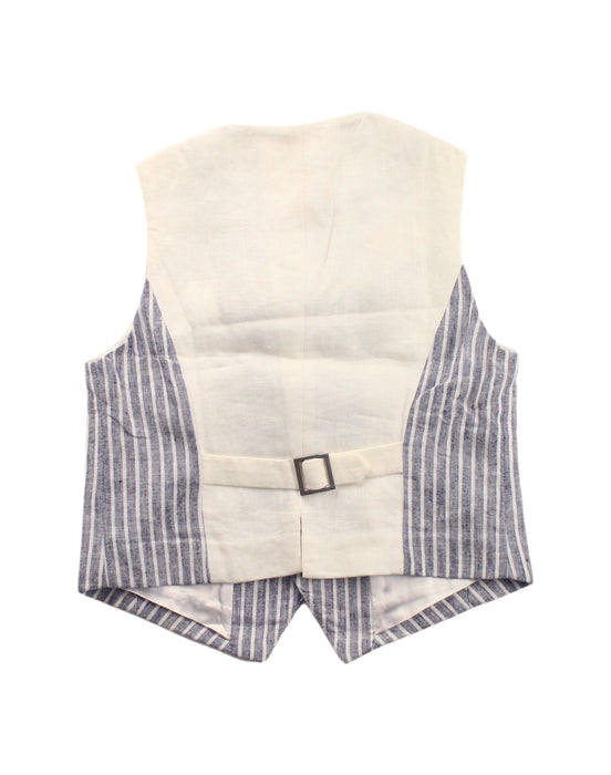 A Blue Suit Vests from Nicholas & Bears in size 3T for boy. (Back View)