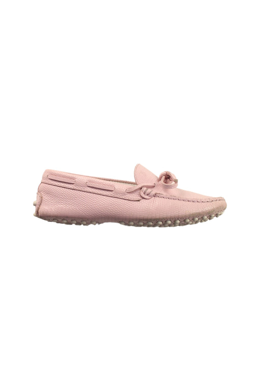 A Pink Flats from Tod’s in size 6T for girl. (Front View)